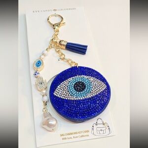 Evil Eye Bling Keychain Bag Charm by Eye Candy